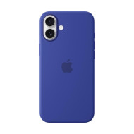 iPHONE CASE 16 PLUS SILICONE BL 