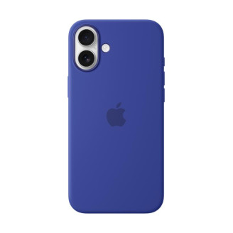 iPHONE CASE 16 PLUS SILICONE BL 