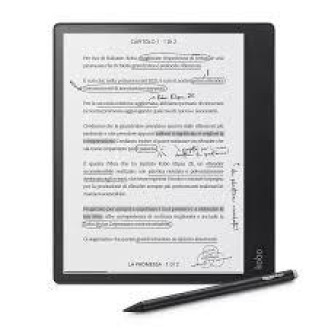 Kobo Elipsa 2E-Book Reader Pack|E Ink Carta 1200 10.3 inch|32GB|CPU 2.0GHz|1xUSB-C|0.390 kg|Wireless|Comfort Light Pro|Includes Kobo Stylus 