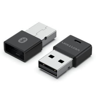Adaptor Bluetooth Vention, Bluetooth 5.4, conectare prin USB 2.0, negru, 