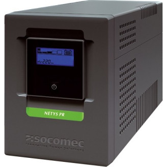 UPS SOCOMEC Line Int. cu Sinusoida Pura, tower, 2000VA/ 1400W,AVR,6xIEC,LCD,2x 24V/10Ah,Backup 60 min,incarcare 8h,conector USB,combo RJ45,