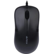 MOUSE A4tech, PC sau NB, cu fir, USB, optic, 1000 dpi, butoane/scroll 3/1, , negru, 