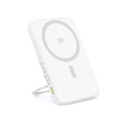 POWER BANK Baseus PicoGo Qi2 Magnetic, 5000mAh, PD 20W, 1 x USB Type-C, incarcare wireless Qi2 15W, prindere magnetica Iphone, include cablu USB Type-C la USB Type-c 30cm, alb POWER BANK Baseus PicoGo Qi2 Magnetic, 5000mAh, PD 20W, 1 x USB Type-C, incarcare wireless Qi2 15W, prindere magnetica Iphone, include cablu USB Type-C la USB Type-c 30cm, alb