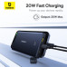 POWER BANK Baseus PicoGo, display, capacitate 10000mAh, 20W, 2 x USB Type-C, 1 x USB, total 5V/3A, include cablu Type-C to Type-C 60W lungime 30cm, negru, POWER BANK Baseus PicoGo, display, capacitate 10000mAh, 20W, 2 x USB Type-C, 1 x USB, total 5V/3A, include cablu Type-C to Type-C 60W lungime 30cm, negru,