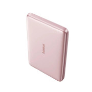 POWER BANK Baseus PicoGo, 5000mAh, 20W, 1 x USB Type-C, prindere magnetica incarcare wireless 15W, cablu integrat USB Type-C la USB Type-C 30cm, roz, POWER BANK Baseus PicoGo, 5000mAh, 20W, 1 x USB Type-C, prindere magnetica incarcare wireless 15W, cablu integrat USB Type-C la USB Type-C 30cm, roz,