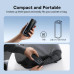 POWER BANK Baseus EnerGeek GP12, 20800mAh, 2 x USB Type-C, 2 x USB, 145W, display, include cablu USB Type-C la USB Type-C 1m, negru, 