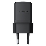 INCARCATOR retea Baseus Palm, Quick Charge 30W, 1 x USB Type-C, negru 