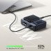 INCARCATOR retea Baseus NOMOS 5-in-1 Desktop Charger, Quick Charge 140W, incarcare wireless 15W max. Qi2, 3 x USB Type-C, 1 x USB, negru INCARCATOR retea Baseus NOMOS 5-in-1 Desktop Charger, Quick Charge 140W, incarcare wireless 15W max. Qi2, 3 x USB Type-C, 1 x USB, negru