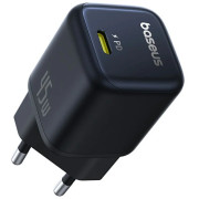 INCARCATOR retea Baseus PicoGo GaN, Quick Charge 45W, 1 x USB Type-C 5V/3.0A, negru INCARCATOR retea Baseus PicoGo GaN, Quick Charge 45W, 1 x USB Type-C 5V/3.0A, negru