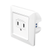 PRIZA LOGILINK, pentru perete, Schuko x 1, 2xUSB-C PD 25W , 230V AC, 50 Hz, 16A, protectie IP20, adancime 35mm, alb, 