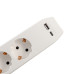PRELUNGITOR SPACER, Schuko x 3, conectare prin Schuko (T),Type-C x1, USB x 1, 3.1A, cablu 3m, 16 A, max. 3500W, protectie copii, Intrerupator, Gri-Alb, PRELUNGITOR SPACER, Schuko x 3, conectare prin Schuko (T),Type-C x1, USB x 1, 3.1A, cablu 3m, 16 A, max. 3500W, protectie copii, Intrerupator, Gri-Alb,