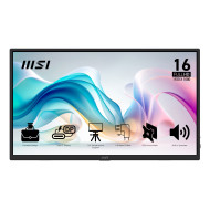 MSI PRO MP165 E6 15.6inch IPS FHD 60Hz 4ms HDMI 2xUSB Type C 2x1W Speaker MSI PRO MP165 E6 15.6inch IPS FHD 60Hz 4ms HDMI 2xUSB Type C 2x1W Speaker