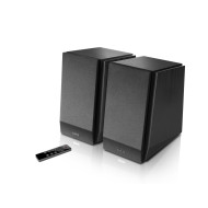 BOXE EDIFIER 2.0, RMS:  70W (2 x 16W, 2 x 19W), bluetooth, telecomanda wireless, volum, bass, treble, optical, coaxial, matte-black, 