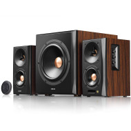BOXE EDIFIER 2.1, RMS: 155W (2 x 10W, 2 x 30W, 1 x 75W), bluetooth, telecomanda wireless, woofer wireless, volum, bass, treble, optical, coaxial, brown, BOXE EDIFIER 2.1, RMS: 155W (2 x 10W, 2 x 30W, 1 x 75W), bluetooth, telecomanda wireless, woofer wireless, volum, bass, treble, optical, coaxial, brown,