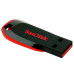 MEMORIE USB 2.0 SANDISK 16 GB, clasica, carcasa plastic, negru, 