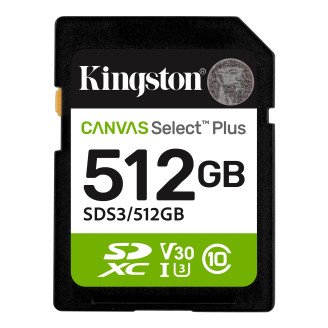 SDXC CARD KS 512GB CL10 UHS-I SELECT + 