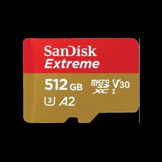 MEMORII. SD CARD Sandisk MICROSDXC 512GB CL10 SDSQXAV-512G-GN6MA, 