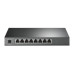 SWITCH PoE TP-LINK  8 porturi Gigabit (4 PoE+), IEEE 802.3at/af, carcasa metalica 