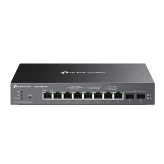 SWITCH TP-LINK POE Omada 8-Port 2.5GBASE-T si 2-Port 10GE SFP+ Smart Switch cu 8-Port PoE+, carcasa metalica 