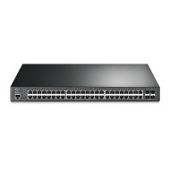 SWITCH TP-LINK L2 Managed 52-Port Gigabit L2+ Managed Switch with 48-Port PoE+, carcasa metalica, rackabil 