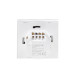 INTRERUPATOR LOGILINK, Wi-Fi Smart, ecran tactil, 2 butoane, indicator LED, compatibil TUYA, Amazon Alexa si Google Home, alb 