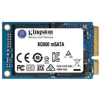 SSD KINGSTON SKC600MS, 1TB, mSATA, S-ATA 3, 3D TLC Nand, R/W: 550/520 MB/s, SSD KINGSTON SKC600MS, 1TB, mSATA, S-ATA 3, 3D TLC Nand, R/W: 550/520 MB/s,