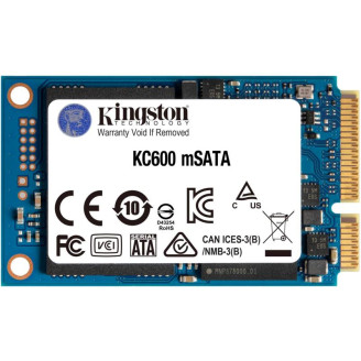 SSD KINGSTON KC600, 256GB, mSATA, 3D TLC Nand, R/W: 550/500 MB/s, SSD KINGSTON KC600, 256GB, mSATA, 3D TLC Nand, R/W: 550/500 MB/s,