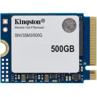 Kingston 500GB NV3 SSD M.2 2230 PCIe 4.0 NVMe, Read: 5,000/ Write: 3,000MB/s 