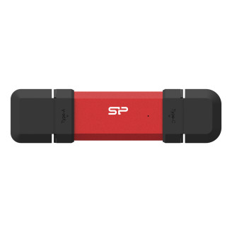 SSD Extern Silicon Power DS72, 1TB, USB-A / Type-C 3.2 (Negru/Rosu) SSD Extern Silicon Power DS72, 1TB, USB-A / Type-C 3.2 (Negru/Rosu)