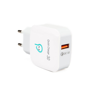 ALIMENTATOR retea SPACER Quick Charge 3.0 18W, 1 x USB ALIMENTATOR retea SPACER Quick Charge 3.0 18W, 1 x USB