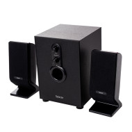 BOXE SPACER 2.1, RMS: 11W (2 x 3W + 5W), control volum, bass, 220V alimentare, black, 