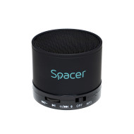 BOXA SPACER portabila bluetooth TOPPER, RMS: 3W, control volum, acumulator 520mAh, timp de functionare pana la 5 ore, distanta de functionare pana la 10m, incarcare USB, BLACK, BOXA SPACER portabila bluetooth TOPPER, RMS: 3W, control volum, acumulator 520mAh, timp de functionare pana la 5 ore, distanta de functionare pana la 10m, incarcare USB, BLACK,