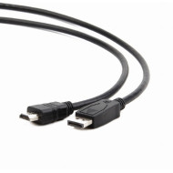 CABLU video SPACER, adaptor DisplayPort (T) la HDMI (T),4K, 3m, negru, 
