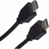 CABLU video SPACER, HDMI (T) la HDMI (T), 3m, rezolutie maxima 4K UHD (3840 x 2160) la 30 Hz, negru, 