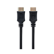 CABLU video SPACER, HDMI (T) la HDMI (T), 1m, conectori auriti, rezolutie maxima 4K (3840 x 2160) la 60 Hz, negru, 