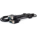 CABLU video SPACER, VGA (T) la VGA (T), 1.8m, cupru, ecranat, negru, 