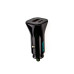 ALIMENTATOR auto SPACER Fast Charge 12W, 5V/2.4A max, putere 12W, 1 x USB + 1 x USB Type-C, pt. bricheta auto, black, 