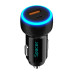 ALIMENTATOR auto SPACER Quick Charge 17W 3.1A max, putere totala 17W, LED ambiental, 1 x USB + 1 x USB Type-C, pt. bricheta auto, black, ALIMENTATOR auto SPACER Quick Charge 17W 3.1A max, putere totala 17W, LED ambiental, 1 x USB + 1 x USB Type-C, pt. bricheta auto, black,