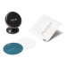 SUPORT auto magnetic SPACER pt. SmartPhone, Metalic,fixare prin adeziv, Magnetic, 4 SuperMagneti N50, rotire 360 grade, negru, 
