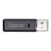 CARD READER extern SPACER, interfata USB 3.0,  citeste/scrie: SD, micro SD, Negru, 