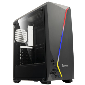 CARCASA  SPACER - gaming, Middle Tower, ATX, 