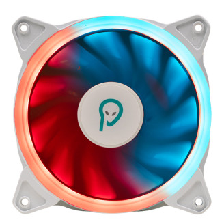 VENTILATOR SPACER PC 120x120x25 mm ARGB light diferite setari ale jocului de culori, posibilitate conectare fan hub, Hydraulic Bearing, conector 3/4-pin, white, VENTILATOR SPACER PC 120x120x25 mm ARGB light diferite setari ale jocului de culori, posibilitate conectare fan hub, Hydraulic Bearing, conector 3/4-pin, white,