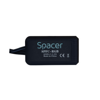 FAN HUB SPACER pt. maxim 5 ventilatoare ARGB cu 3 sau 4 pini, telecomanda pt. setat iluminarea RGB, alimentare S-ATA 
