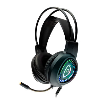 CASTI gaming Spacer RGB, cu fir, standard, utilizare gaming, microfon pe brat, conectare prin USB & Jack 3.5 mm x 2, iluminare RGB, negru, CASTI gaming Spacer RGB, cu fir, standard, utilizare gaming, microfon pe brat, conectare prin USB & Jack 3.5 mm x 2, iluminare RGB, negru,