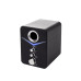 BOXE SPACER Gaming 2.1, RMS: 11W (2 x 3W + 5W), control volum, bass, treble, 3 x LED, USB power, black, 43502139 BOXE SPACER Gaming 2.1, RMS: 11W (2 x 3W + 5W), control volum, bass, treble, 3 x LED, USB power, black, 43502139