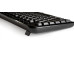 TASTATURA SPACER USB, multimedia, 104 taste + 11 taste multimedia, anti-spill, black, 