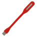 LAMPA LED USB pentru notebook, SPACER, red, LAMPA LED USB pentru notebook, SPACER, red,