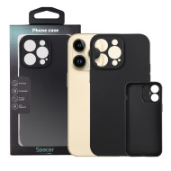 Husa Iphone 14 Pro Max, grosime 1.5mm, material flexibil TPU, negru 