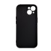 Husa Iphone 15 Spacer, grosime 1.5mm, material flexibil TPU, negru 