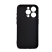 Husa Iphone 15 Pro Spacer, grosime 1.5mm, material flexibil TPU, negru 